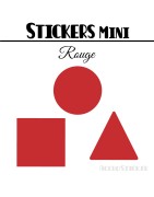 336 Formes Mixtes de 1,2 cm - Stickers mini gommettes