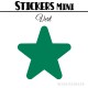 680 Stickers Etoiles 0,8 cm