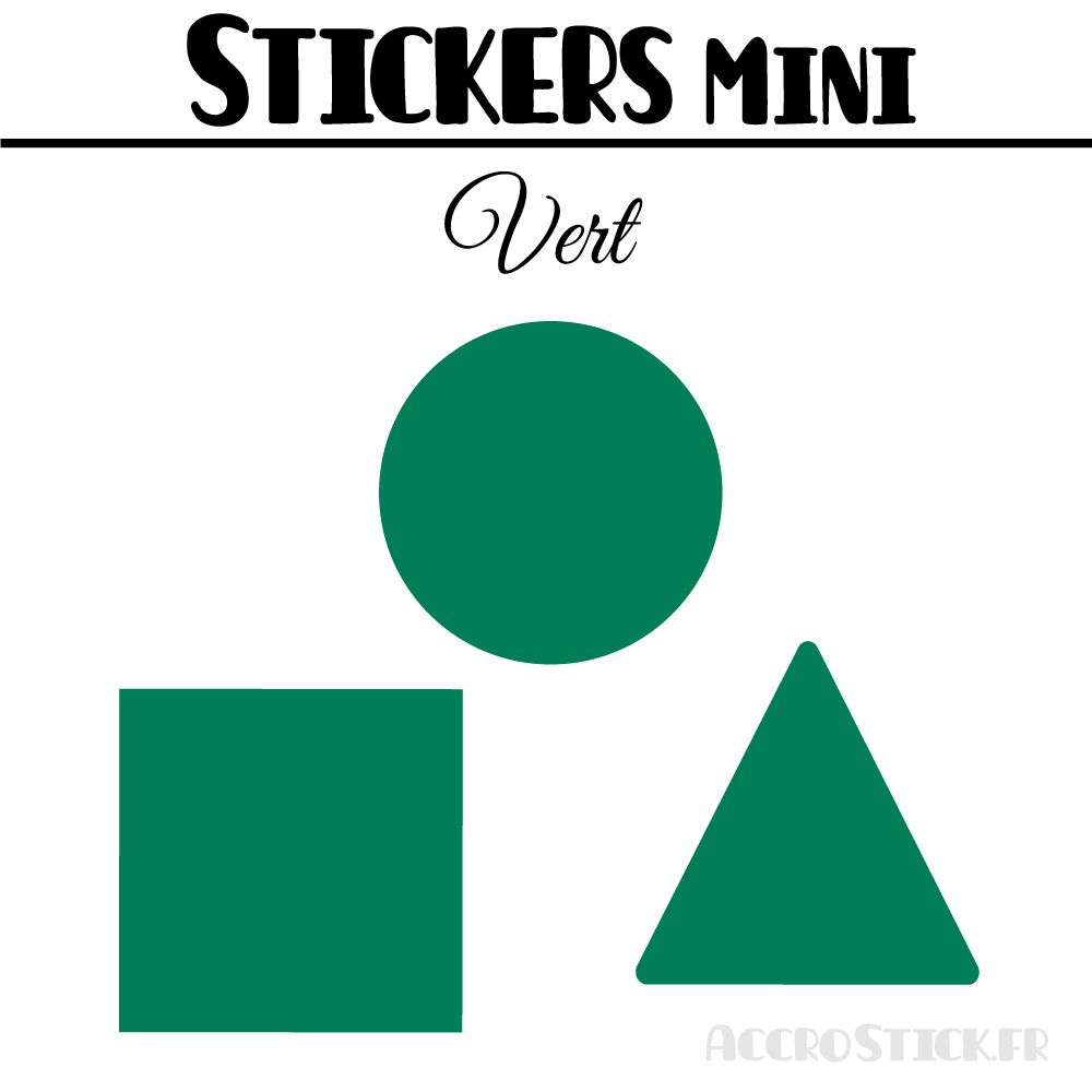 336 Formes Mixtes de 1,2 cm - Stickers mini gommettes 336 Formes Mixtes de 1,2 cm - Stickers mini gommettes