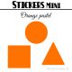 232 Formes Mixtes de 1,4 cm - Stickers mini gommettes