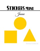 208 Formes Mixtes de 1,6 cm - Stickers mini gommettes
