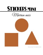 208 Formes Mixtes de 1,6 cm - Stickers mini gommettes