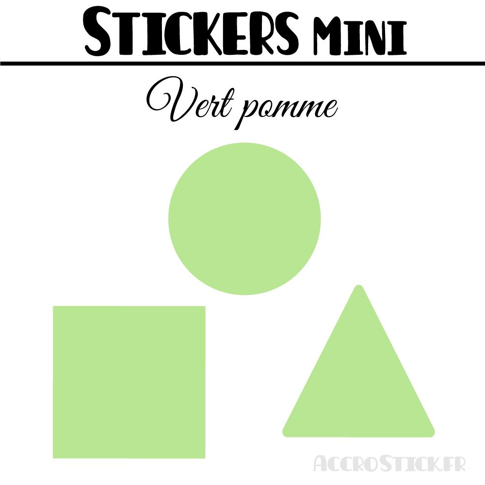 112 Formes Mixtes de 2,2 cm - Stickers mini gommettes