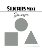 56 Formes Mixtes de 2,8 cm - Stickers mini gommettes