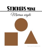56 Formes Mixtes de 2,8 cm - Stickers mini gommettes