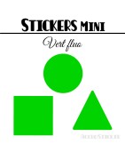 56 Formes Mixtes de 2,8 cm - Stickers mini gommettes