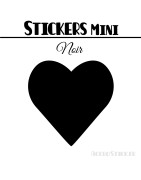 440 Coeurs 1 cm - Stickers mini gommettes