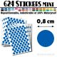 624 Ronds 0,8 cm - Stickers mini gommettes