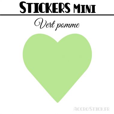 Generic Stickers Enfants Autocollant 45 Stickers Coeurs Multicouleurs -  Prix pas cher
