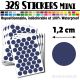 328 Ronds 1,2 cm - Stickers mini gommettes