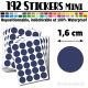 192 Ronds 1,6 cm - Stickers mini gommettes