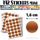 192 Ronds 1,6 cm - Stickers mini gommettes
