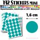 192 Ronds 1,6 cm - Stickers mini gommettes