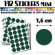 192 Ronds 1,6 cm - Stickers mini gommettes