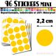 96 Ronds 2,2 cm - Stickers mini gommettes