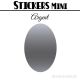 680 Ovales 0,6 cm - Stickers mini gommettes