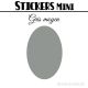 680 Ovales 0,6 cm - Stickers mini gommettes
