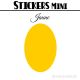 680 Ovales 0,6 cm - Stickers mini gommettes