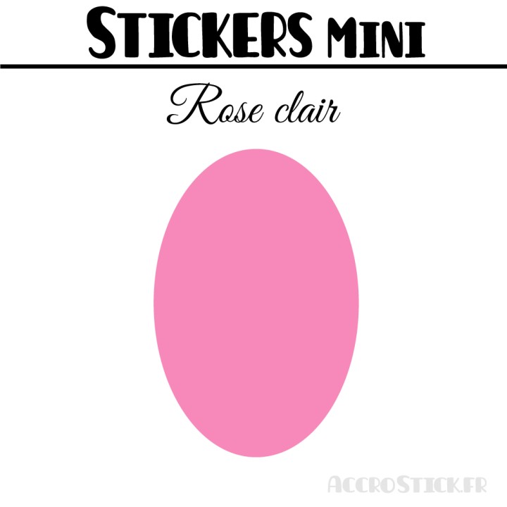 680 Ovales 0,6 cm - Stickers mini gommettes