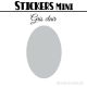 472 Ovales 0,8 cm - Stickers mini gommettes