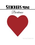 224 Coeurs 1,4 cm - Stickers mini gommettes