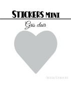 224 Coeurs 1,4 cm - Stickers mini gommettes