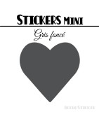 224 Coeurs 1,4 cm - Stickers mini gommettes