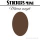 312 Ovales 1 cm - Stickers mini gommettes