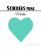224 Coeurs 1,4 cm - Stickers mini gommettes