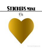 224 Coeurs 1,4 cm - Stickers mini gommettes