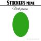 112 Ovales 1,6 cm - Stickers mini gommettes