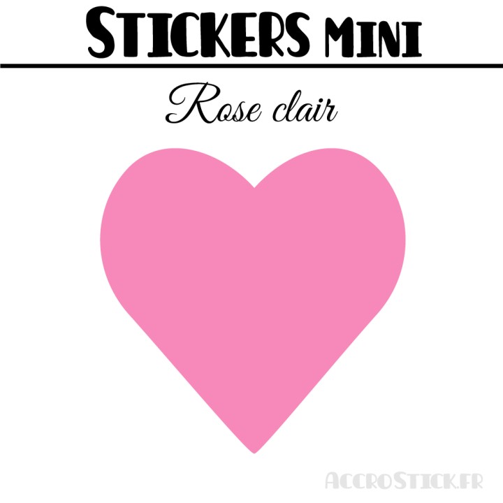 224 Coeurs 1,4 cm - Stickers mini gommettes