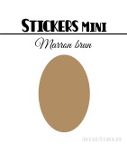 64 Ovales 2 cm - Stickers mini gommettes