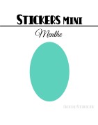64 Ovales 2 cm - Stickers mini gommettes