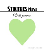 224 Coeurs 1,4 cm - Stickers mini gommettes