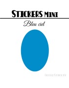 48 Ovales 2,4 cm - Stickers mini gommettes
