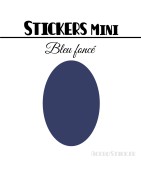 48 Ovales 2,4 cm - Stickers mini gommettes
