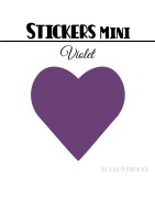 224 Coeurs 1,4 cm - Stickers mini gommettes