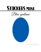 48 Ovales 2,4 cm - Stickers mini gommettes