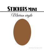 48 Ovales 2,4 cm - Stickers mini gommettes