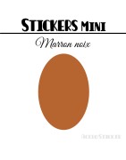 48 Ovales 2,4 cm - Stickers mini gommettes