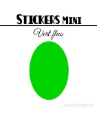 48 Ovales 2,4 cm - Stickers mini gommettes