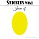 32 Ovales 2,8 cm - Stickers mini gommettes