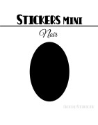 32 Ovales 2,8 cm - Stickers mini gommettes