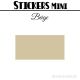 768 Rectangles 1 cm - Stickers mini gommettes