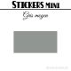 768 Rectangles 1 cm - Stickers mini gommettes