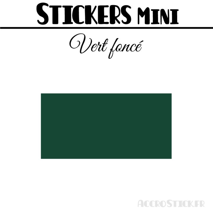 768 Rectangles 1 cm - Stickers mini gommettes