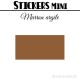 280 Rectangles 1,8 cm - Stickers mini gommettes