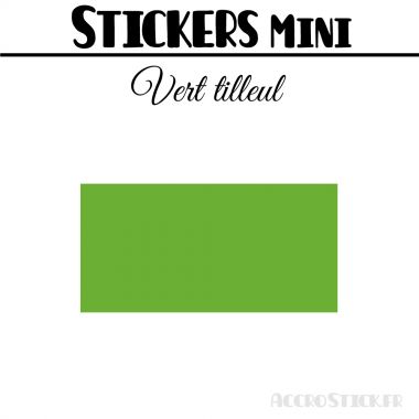 280 Rectangles 1,8 cm - Stickers mini gommettes