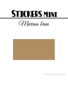 192 Rectangles 2,2 cm - Stickers mini gommettes
